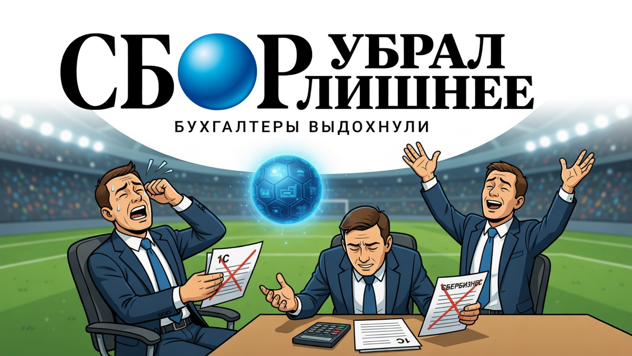 Сбер убрал лишнее. Бухгалтеры выдохнули