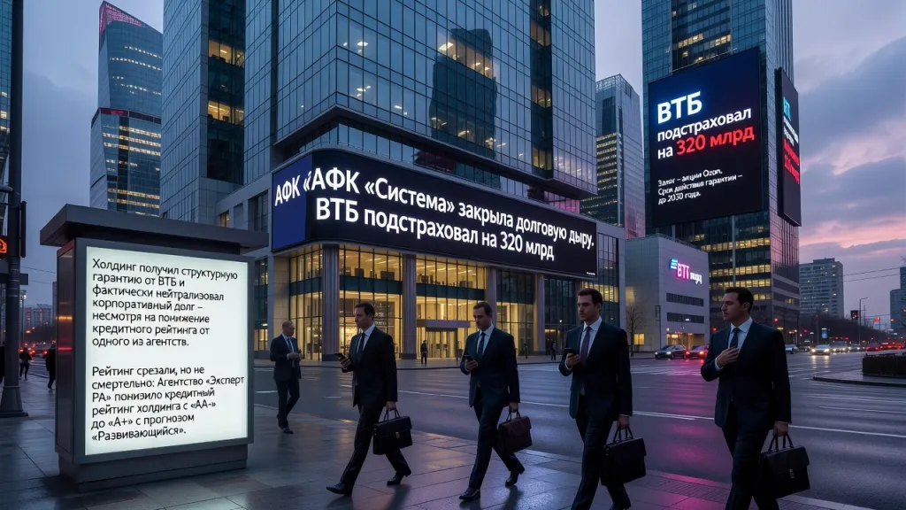 АФК «Система» закрыла долговую дыру. ВТБ подстраховал на 320 млрд